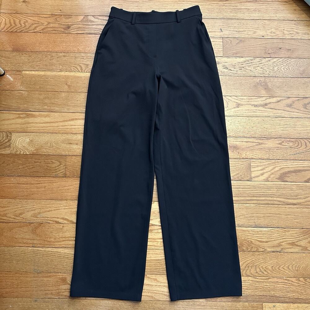 Lululemon Daydrift High Rise Straight Leg Relaxed Trousers Black Women's Medium